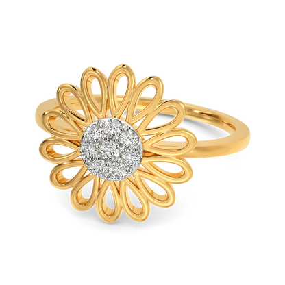 Daisy Dew Diamond Rings