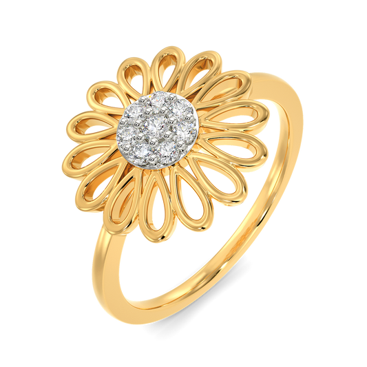 Daisy Dew Diamond Rings