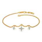 Alligning Stars Diamond Bracelets