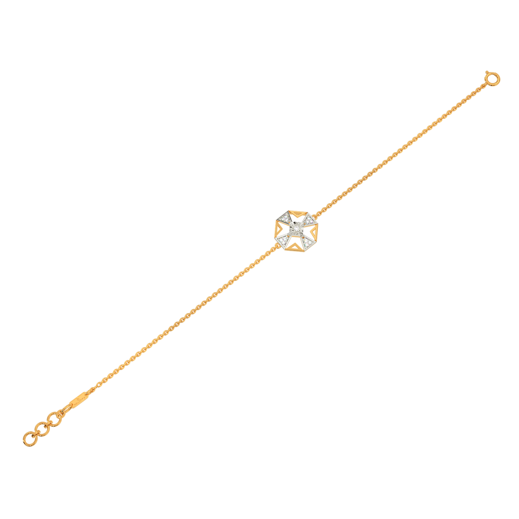 Whirlwind Charm Diamond Bracelets