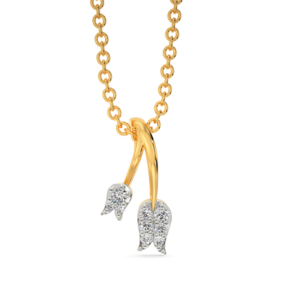 Tulip Tulle Diamond Pendants