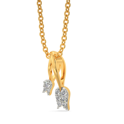 Tulip Tulle Diamond Pendants