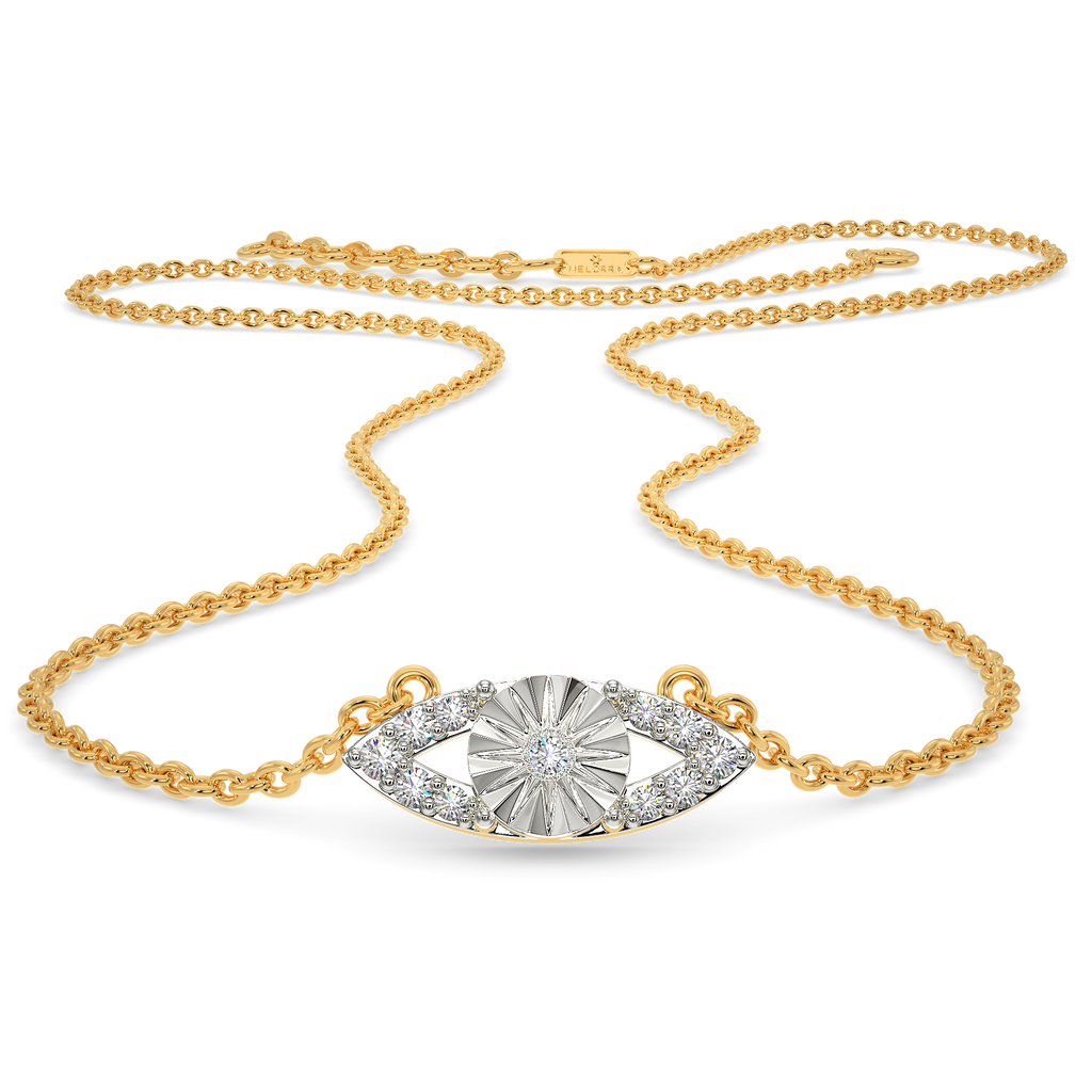 Evil Eye Diamond Necklaces