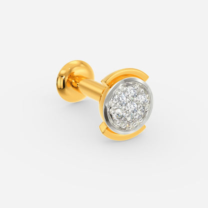 Vicious Circles Diamond Nose Pins