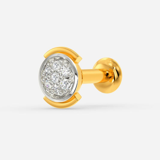 Vicious Circles Diamond Nose Pins