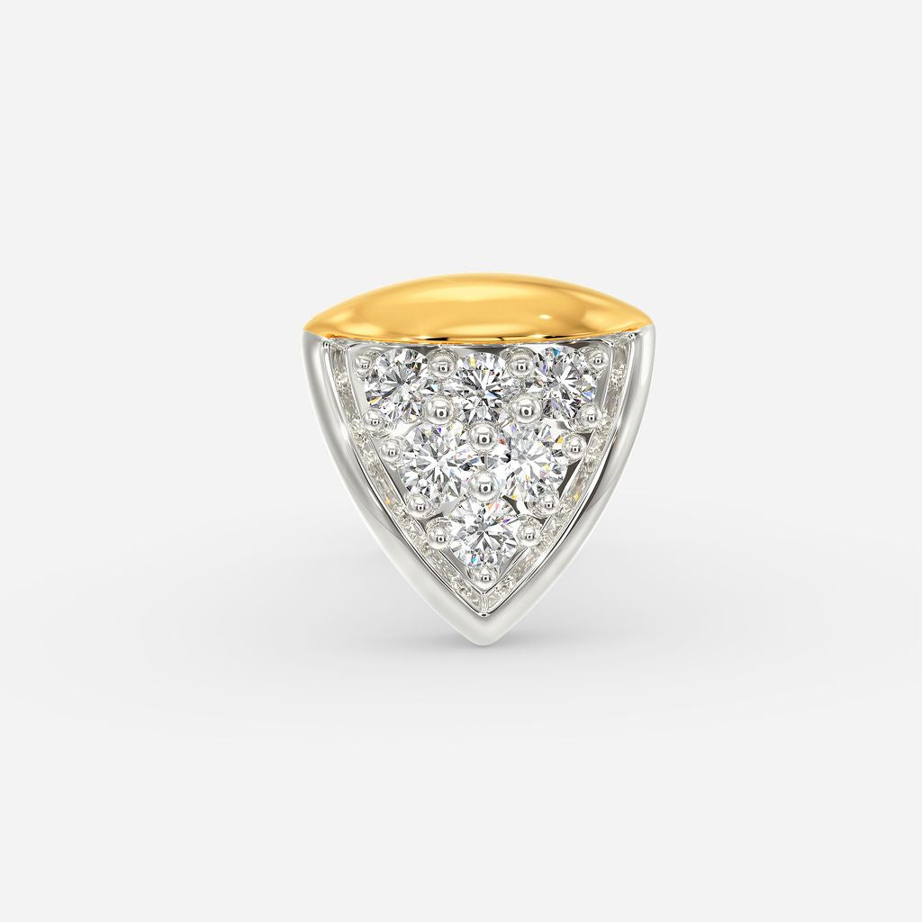 Ascending Time Diamond Nose Pins