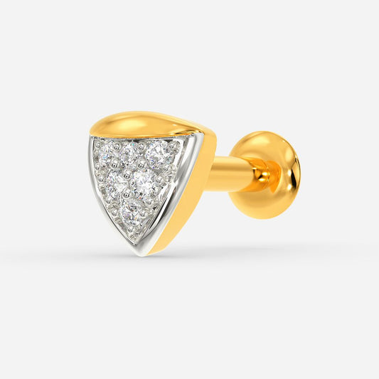Ascending Time Diamond Nose Pins