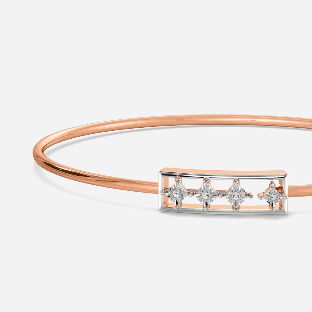 Dazzle in Rhom Diamond Bangles