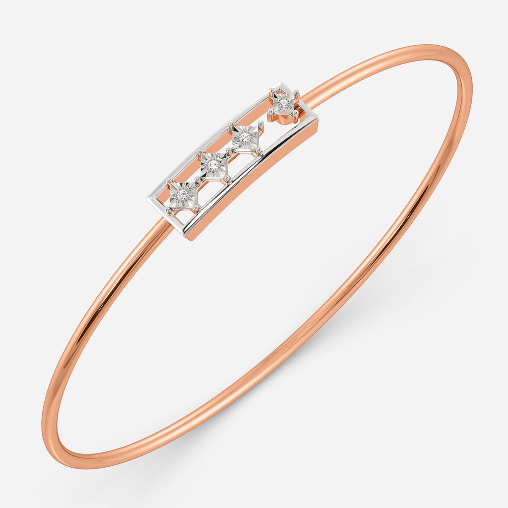 Dazzle in Rhom Diamond Bangles