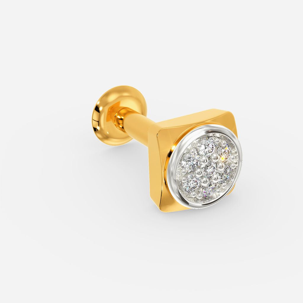 Times Square Diamond Nose Pins