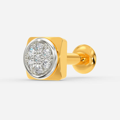 Times Square Diamond Nose Pins