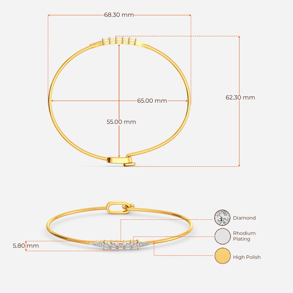 Sassy Diamonds Diamond Bangles