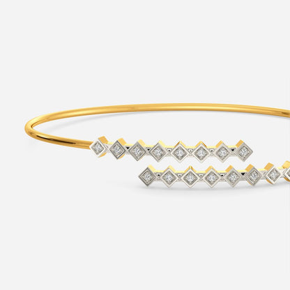 Unbarred Freedom Diamond Bangles
