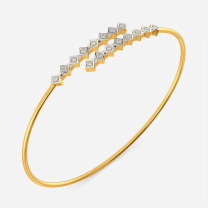 Unbarred Freedom Diamond Bangles