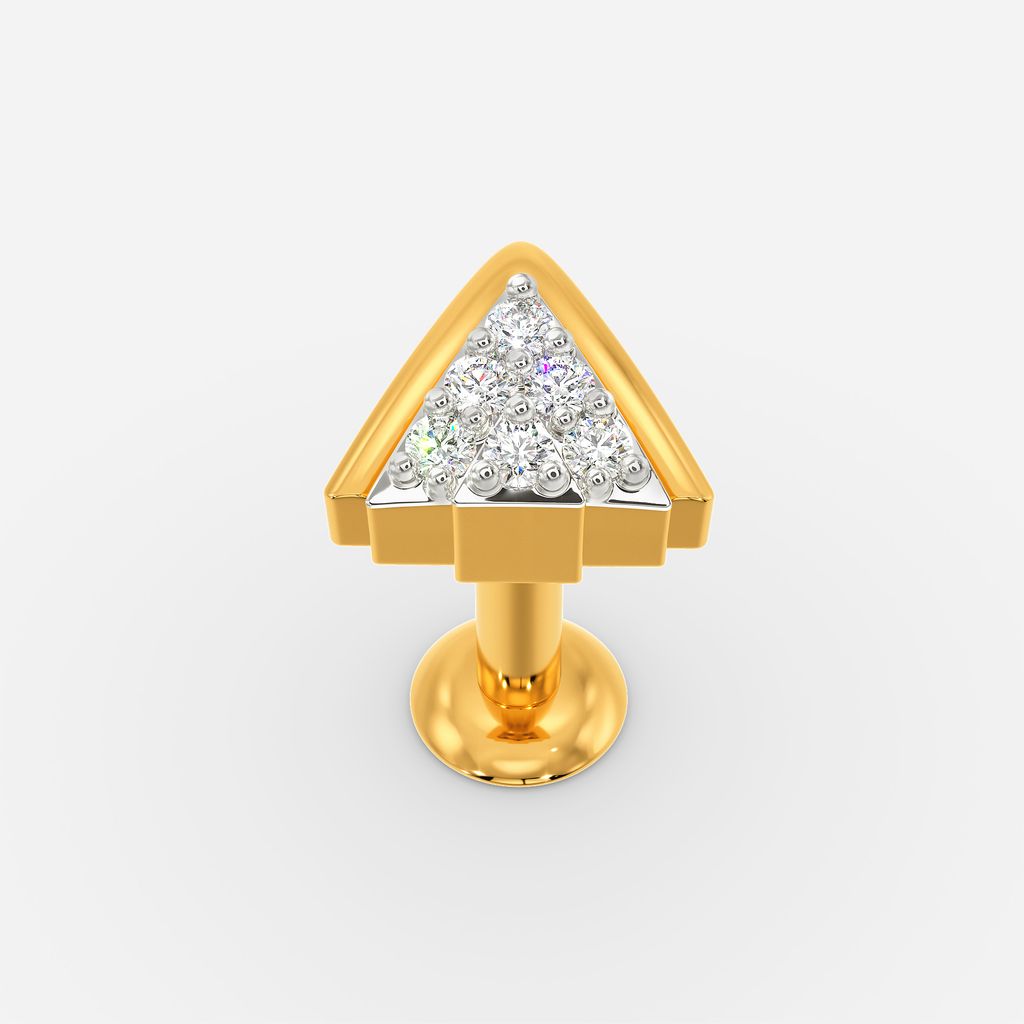 Tri Moments Diamond Nose Pins