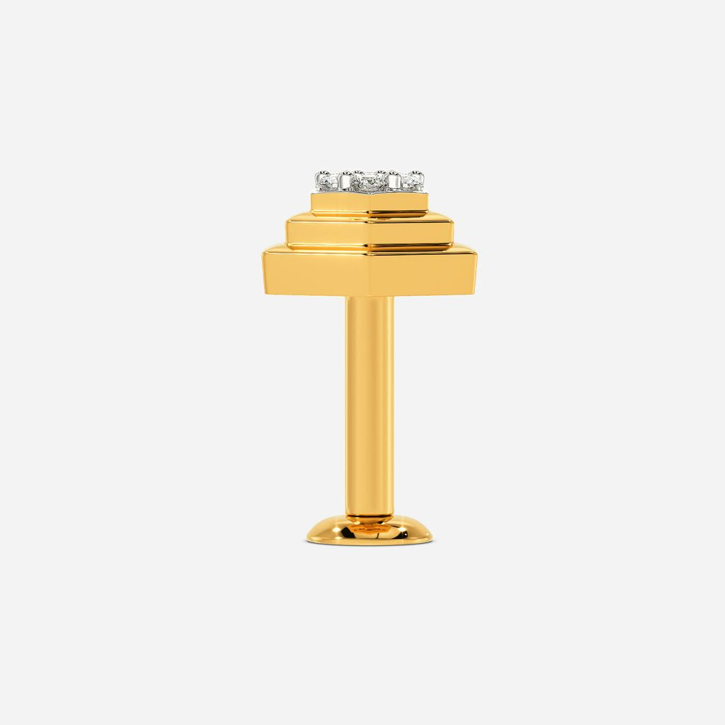 Mystic Hexa Diamond Nose Pins