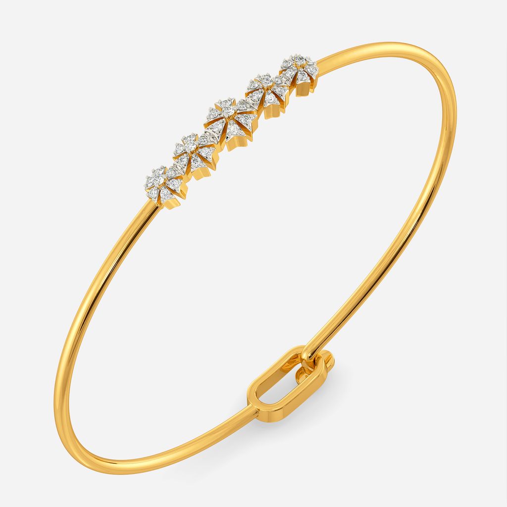 Risque Swirls Diamond Bangles