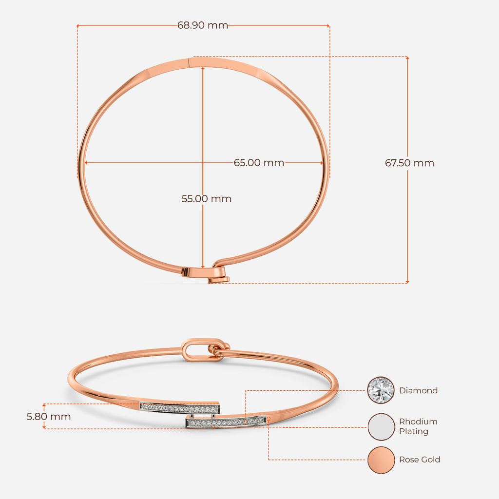 Verve Delight Diamond Bangles
