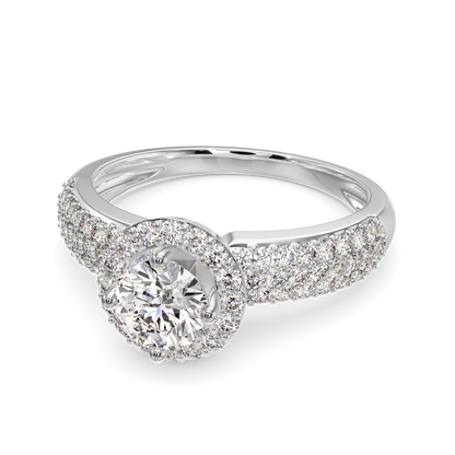 Spark Effect Diamond Rings