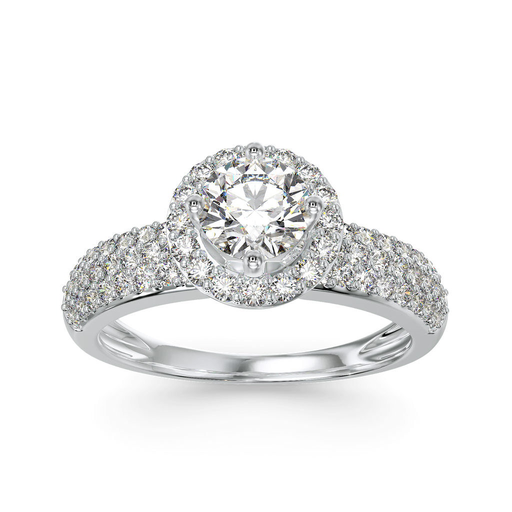 Spark Effect Diamond Rings