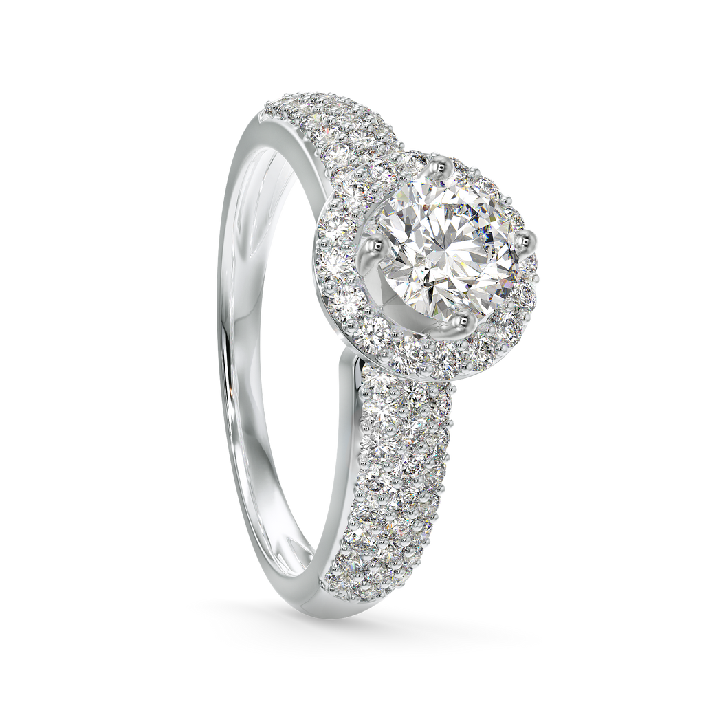 Spark Effect Diamond Rings