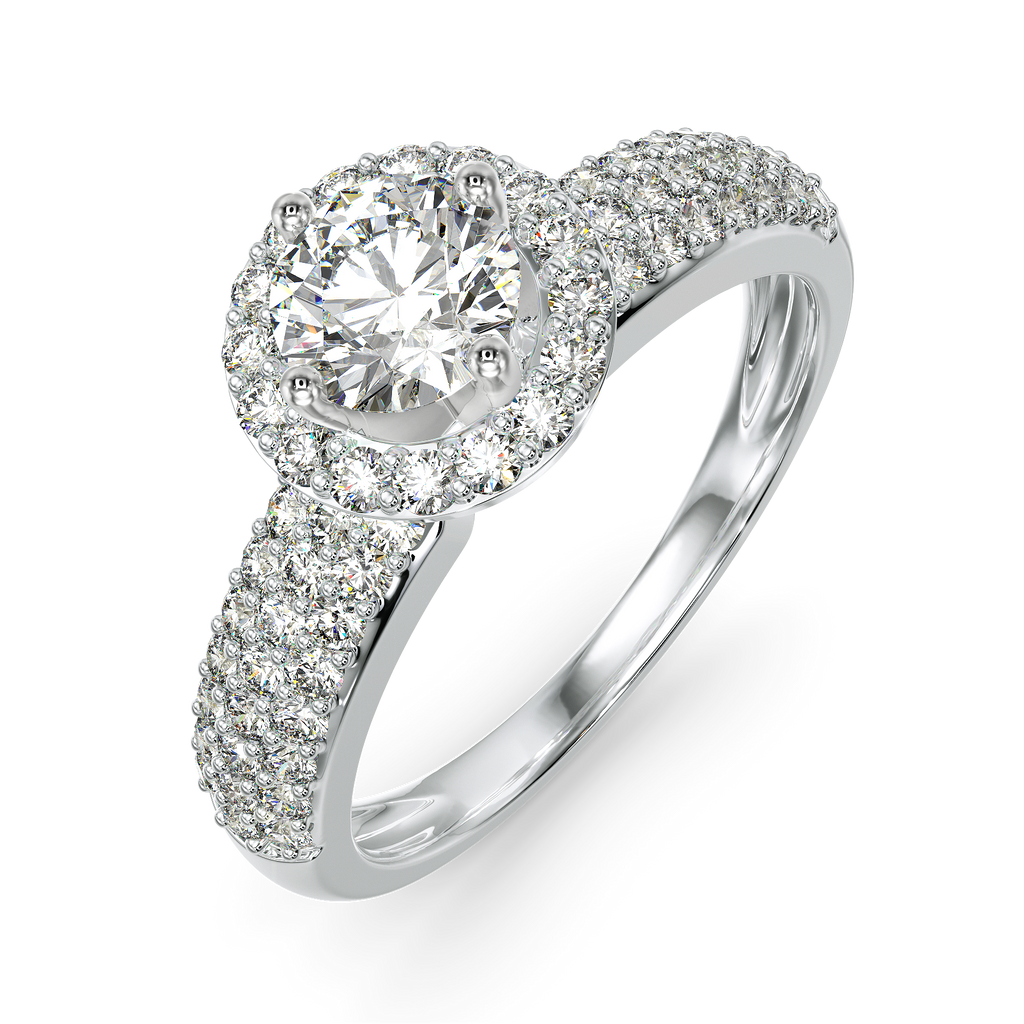 Spark Effect Diamond Rings