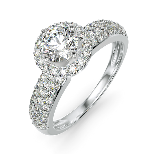 Spark Effect Diamond Rings
