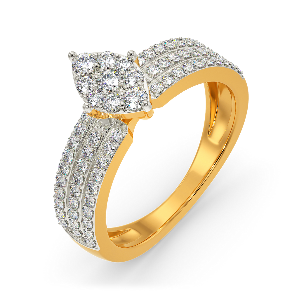 Bright Side Diamond Rings