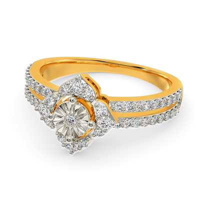 To The Moon Diamond Rings