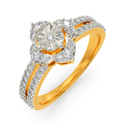 To The Moon Diamond Rings