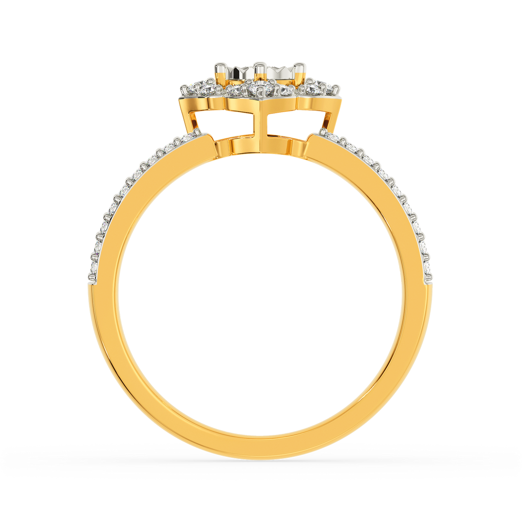 To The Moon Diamond Rings