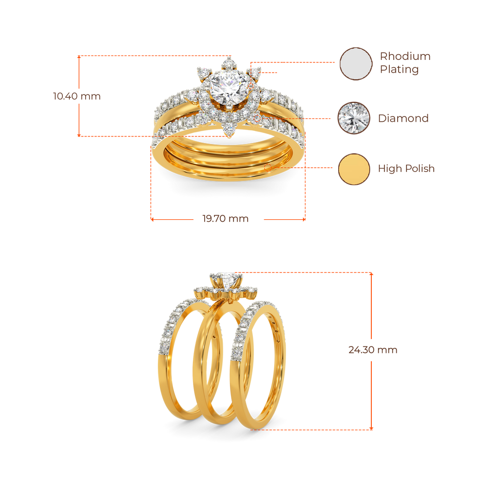Crown Diamond Rings