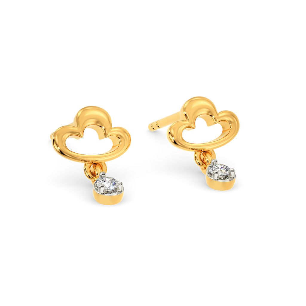 Cloud Nine Diamond Earrings