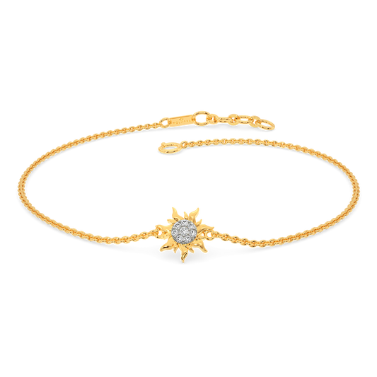 In A Circle Diamond Bracelets
