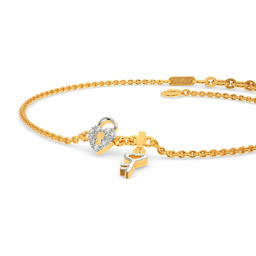Key To My Lock Diamond Bracelets