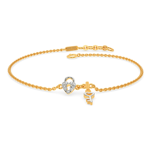 Key To My Lock Diamond Bracelets