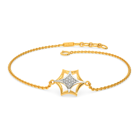 Hexa Dazzle Diamond Bracelets