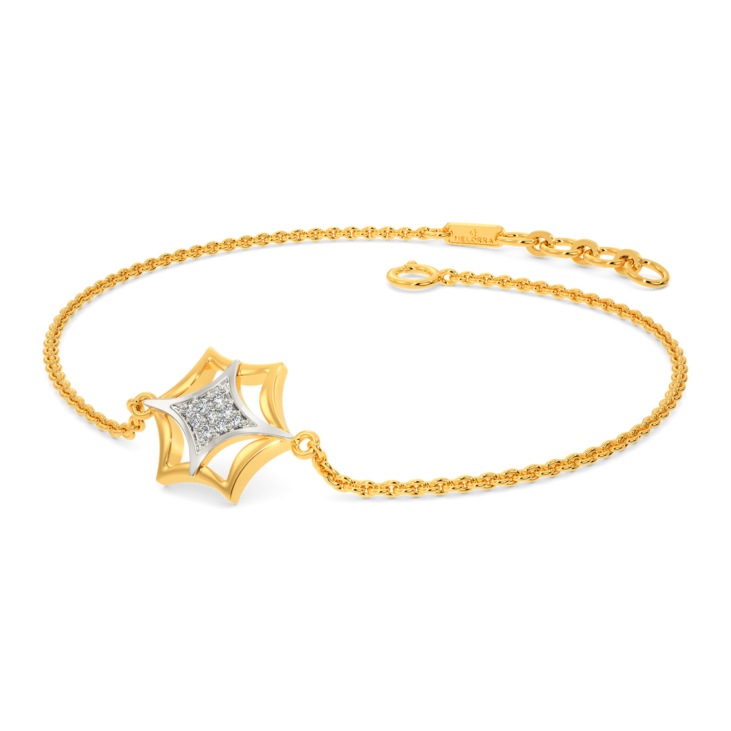 Hexa Dazzle Diamond Bracelets