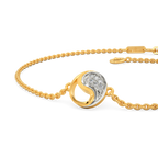 Yin Yang Drop Diamond Bracelets