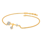 Arrow Through My Heart Diamond Bracelets