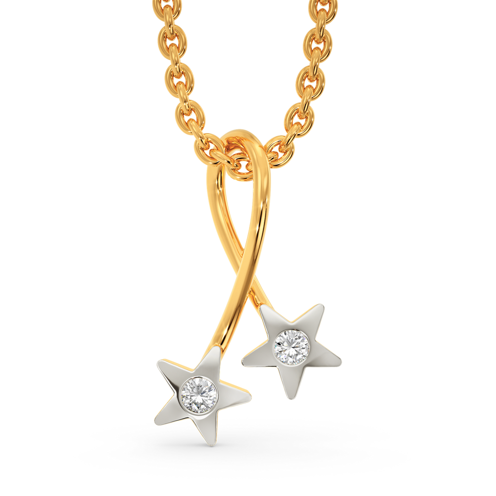Shoot For The Stars Diamond Pendants