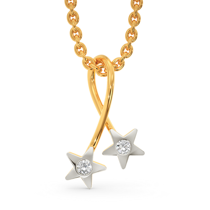 Shoot For The Stars Diamond Pendants