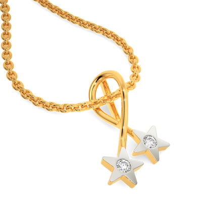 Shoot For The Stars Diamond Pendants