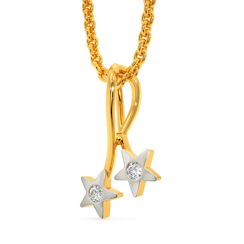 Shoot For The Stars Diamond Pendants