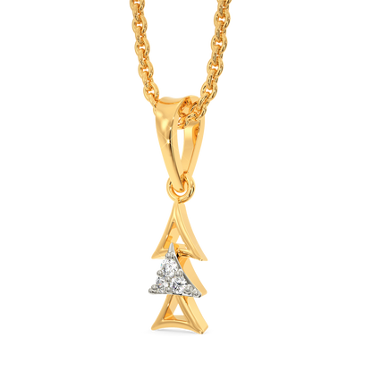 Tri Spectra Diamond Pendants