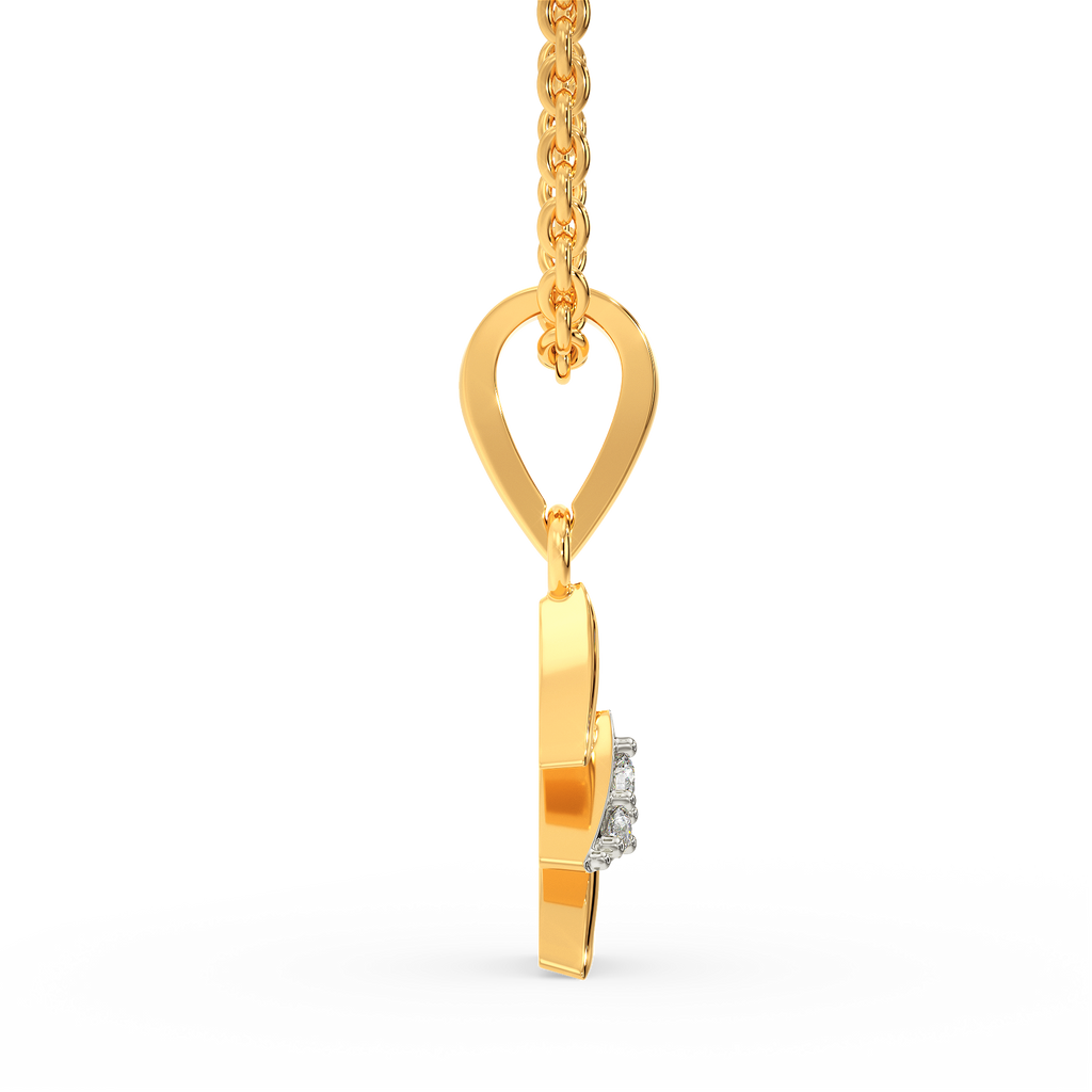 Tri Spectra Diamond Pendants
