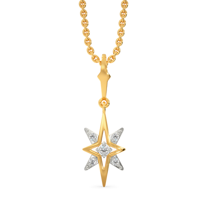 Edge Touch Diamond Pendants