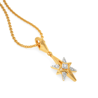 Edge Touch Diamond Pendants