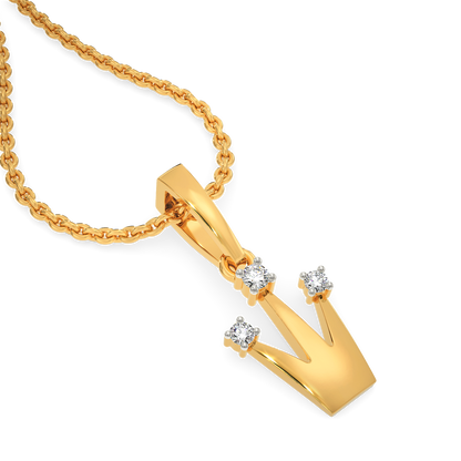 Crown Glory Diamond Pendants