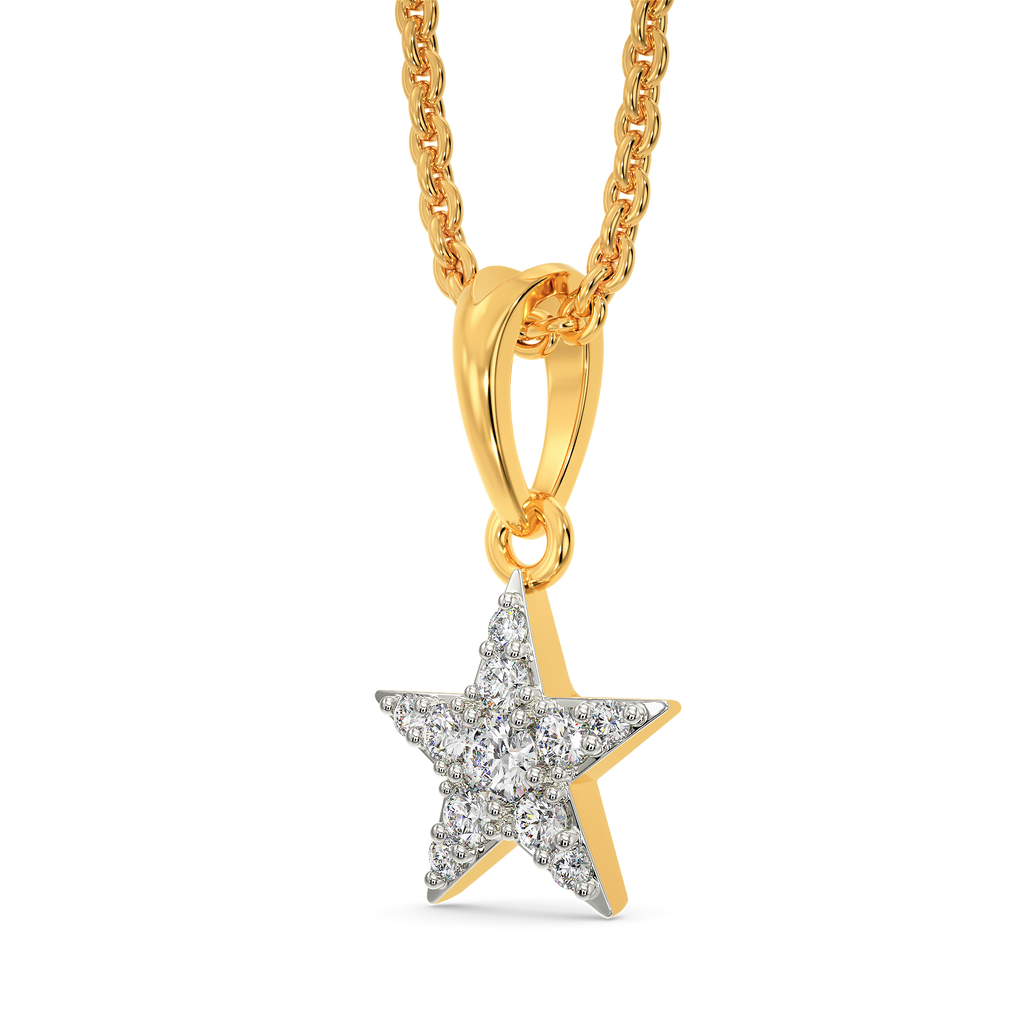 Starry Day Diamond Pendants
